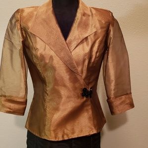 Ladies gold blouse